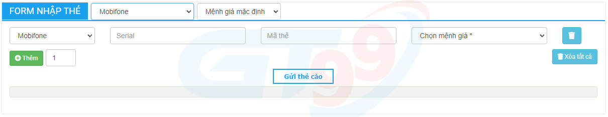 ĐỔI THẺ CÀO THÀNH TIỀN MẶT